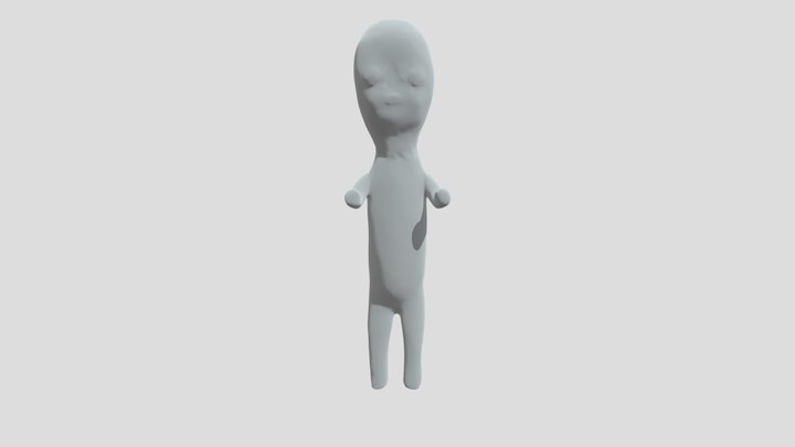 SCP-173 3D Model