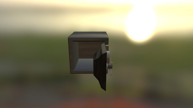 Caja Fuerte 3D Model