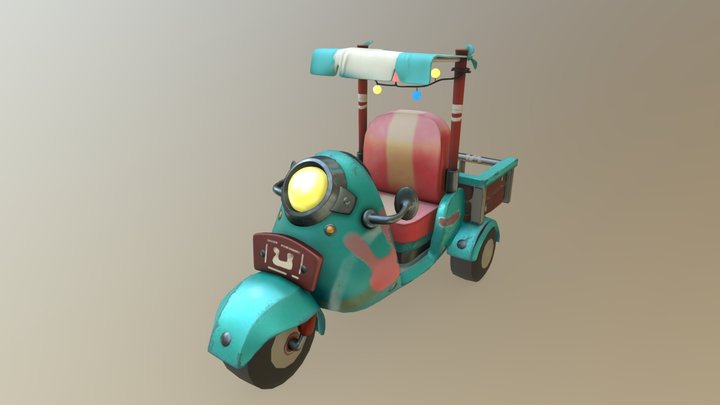 Scooter 3D Model