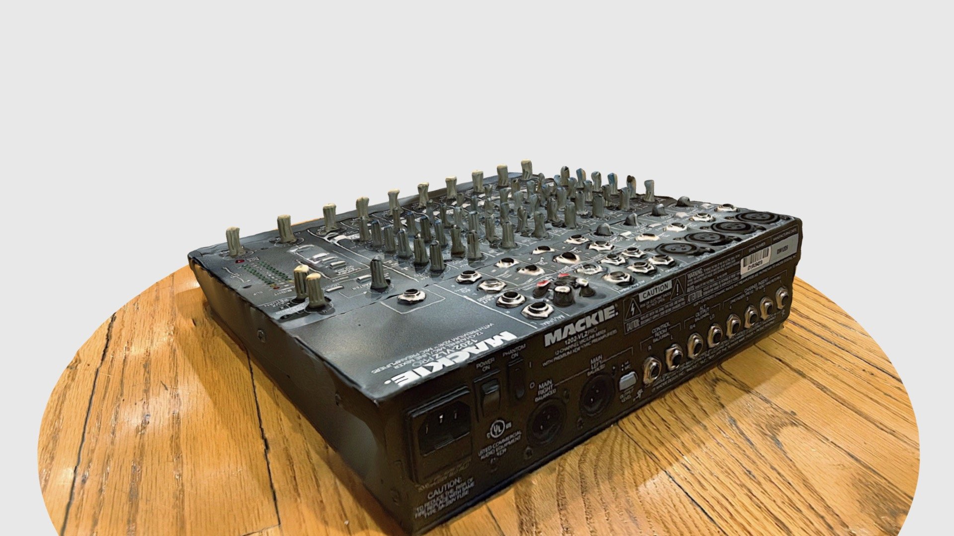 Mackie Board 1202-VLZ Pro Mixer - Download Free 3D model by