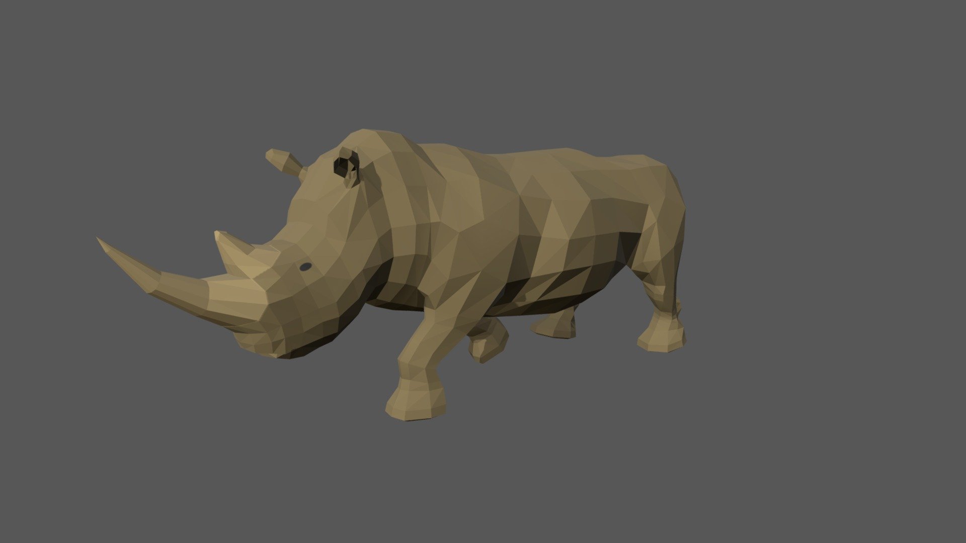 Rhinoceros - 3D model by josluat91 [0299cc8] - Sketchfab
