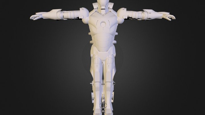 IronMan 3D Model