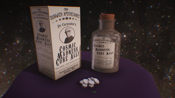 Cosmic Madness Project 3D Model