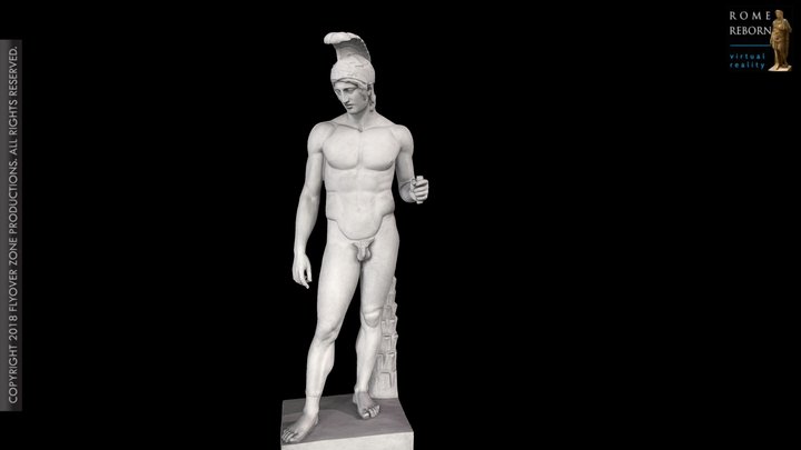 3D rendering of Ares Borghese