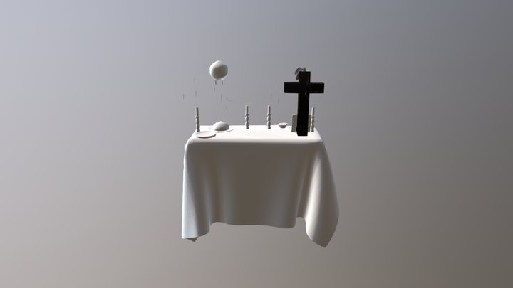 Altar De Muertos 11111 3D Model
