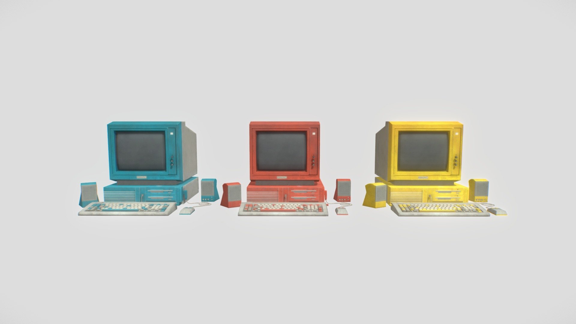 Poppy Playtime 3 Computers Pack 1 - Download Free 3D model by