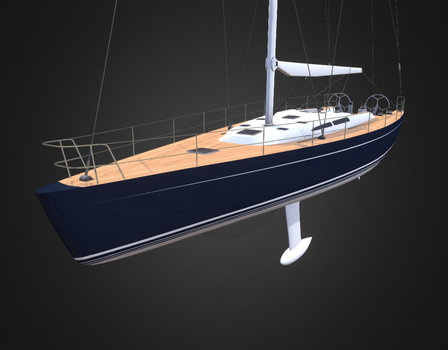 Baltic Yacht 3D Model
