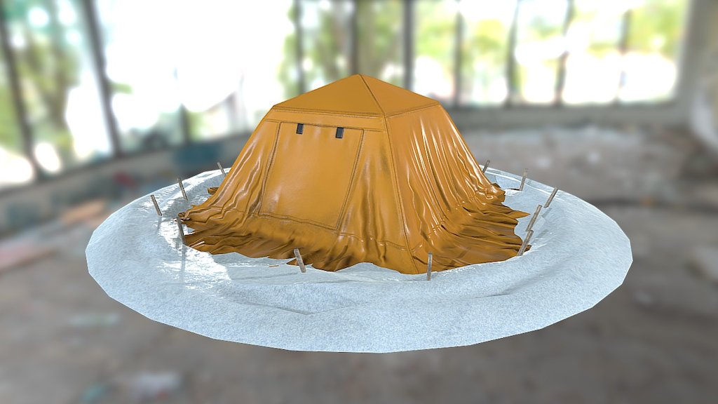 Small arctic tent