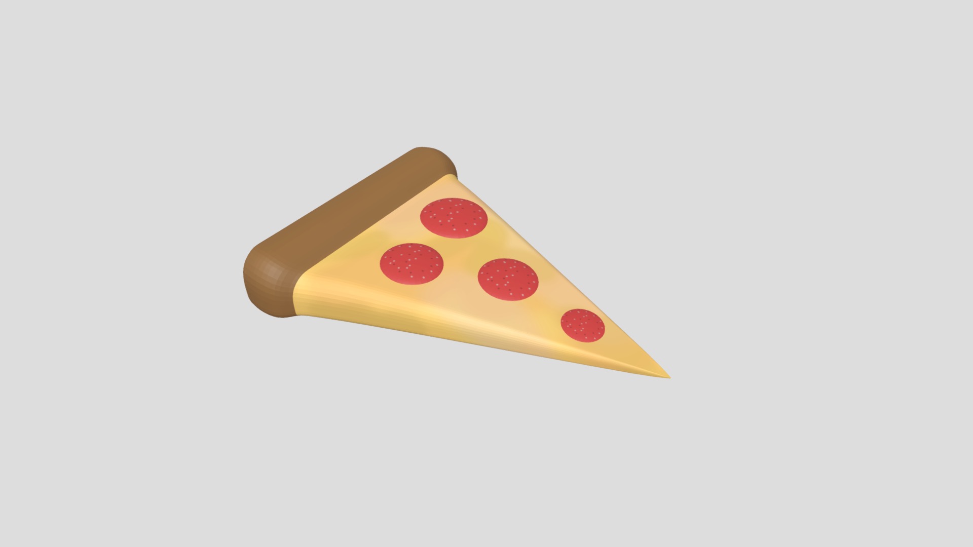 3D model Pizza Slice - This is a 3D model of the Pizza Slice. The 3D model is about arrow.