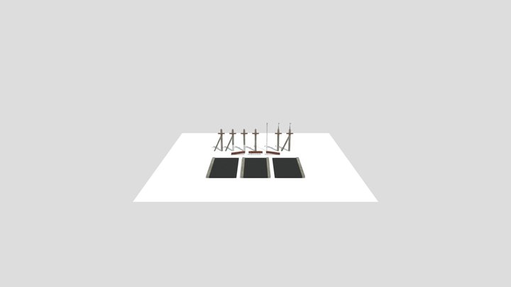 Street environment assetpack – Free 3D Model STL