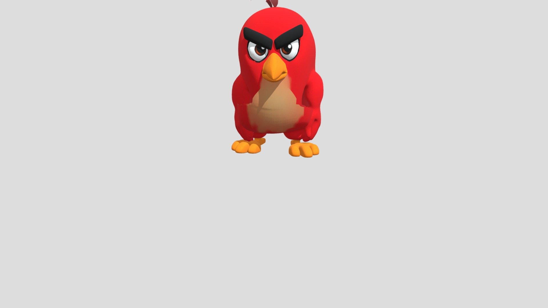 red bird Dances Gangnam Style
