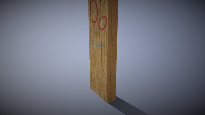 Plank 3D Model