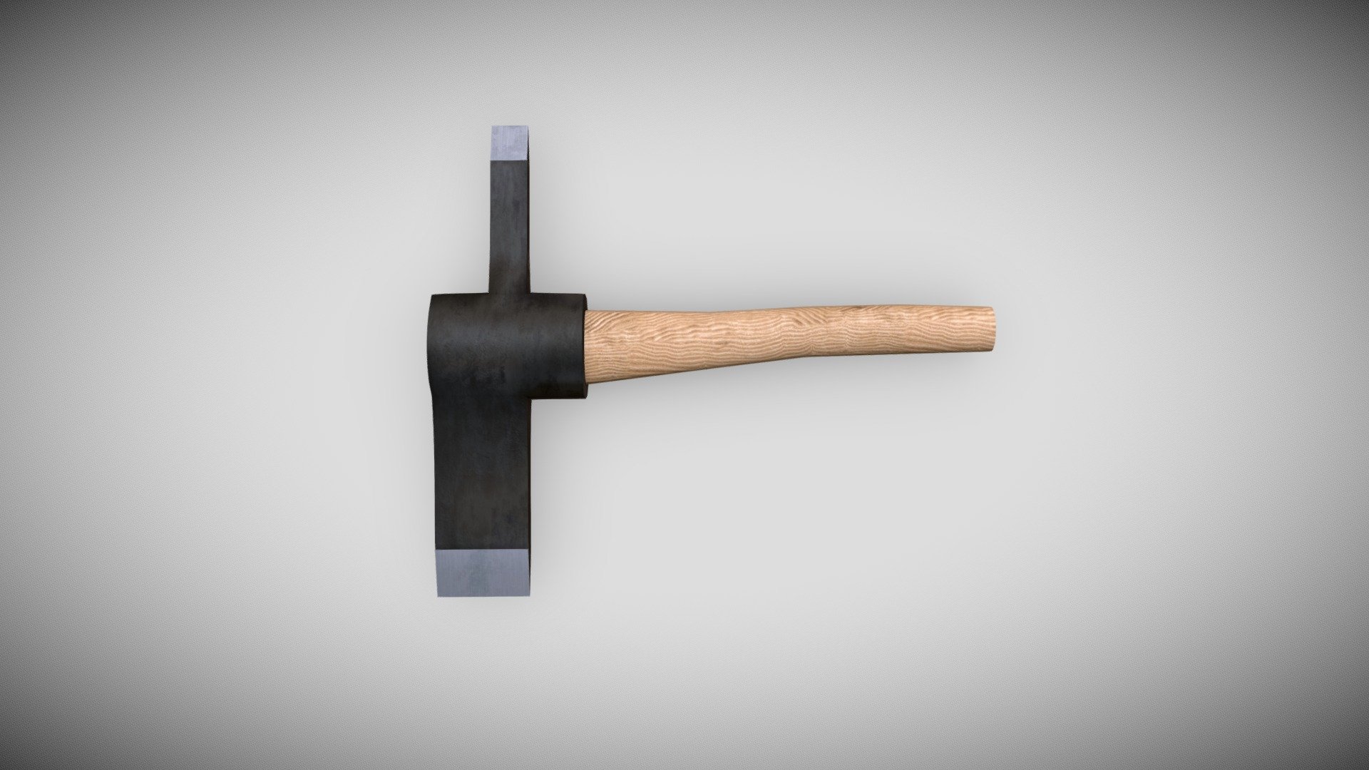 2-Bladed Mortise Axe