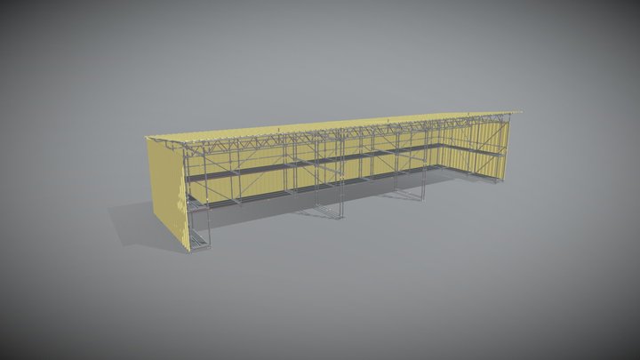 Auvent- Depot 3D Model