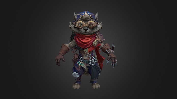 Rocket Racoon Rocket Of Rafters – Modèle 3D gratuit STL