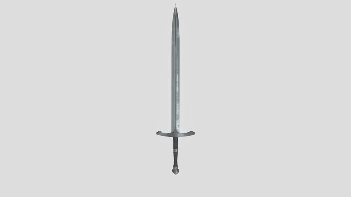 Longsword 3D Model