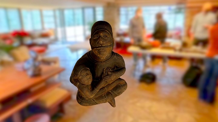 Congo Paternity Figure 3D Model