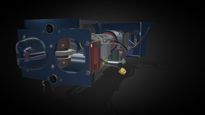 Front automatic coupler 3D Model