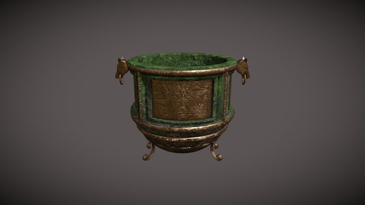 Dagda's cauldron 3D Model
