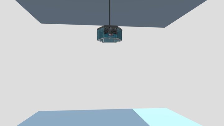 Lámpara de diseño editable 3D Model
