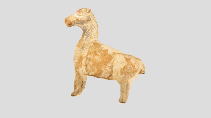 Horse Figurine 3D Model
