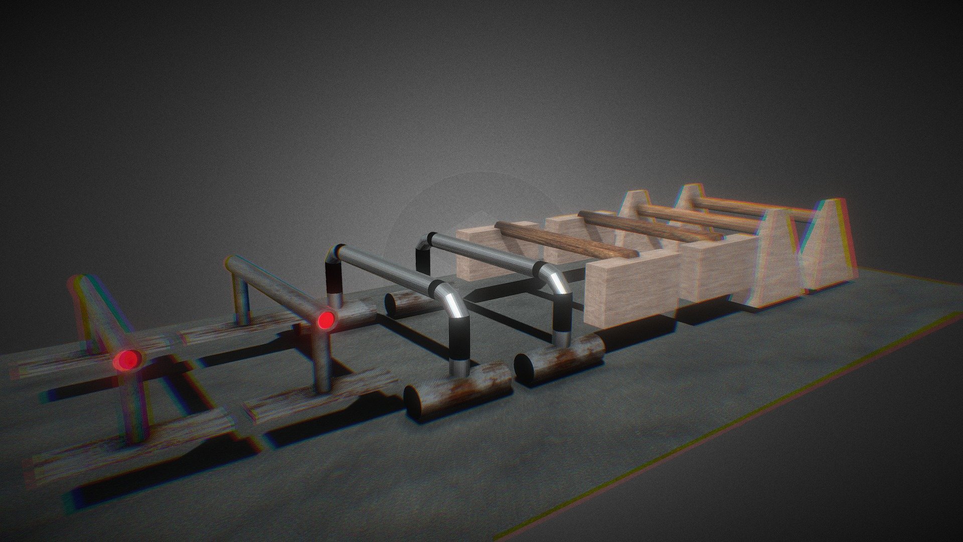 Parallels Low Poly/Paralelas Low Poly - Download Free 3D model by ...