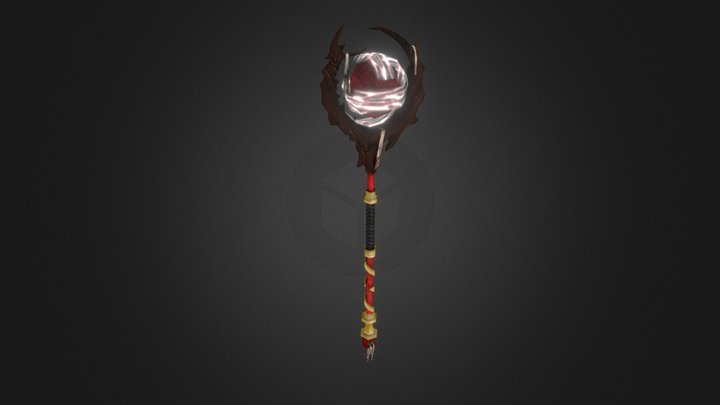 Blood Sceptre 3D Model