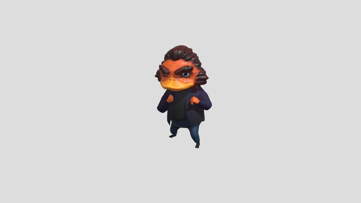 Duck Ronin 2 3D Model