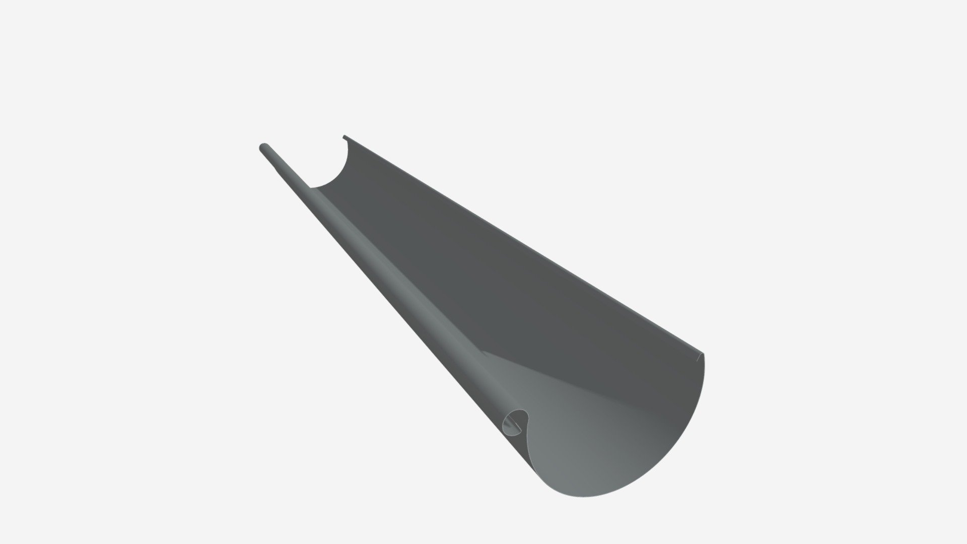 Žljeb - poluokrugli — Sketchfab embed 3D viewer