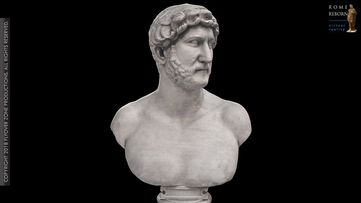 3D rendering of Hadrian