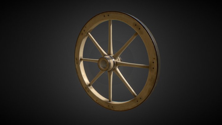 Old Wheel – Free 3D Model STL