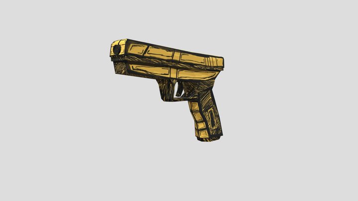 Gun 3D Model