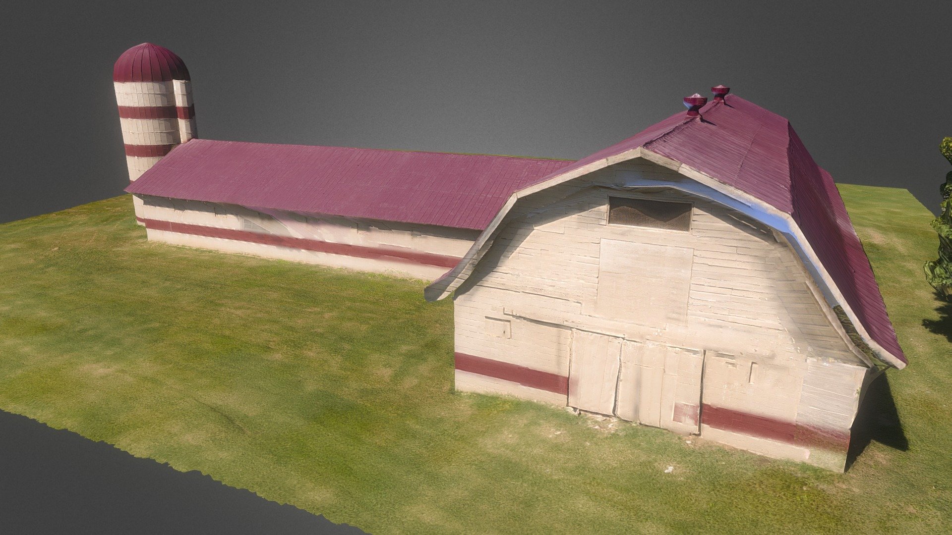 Alabama A&M Old Barn and Silo