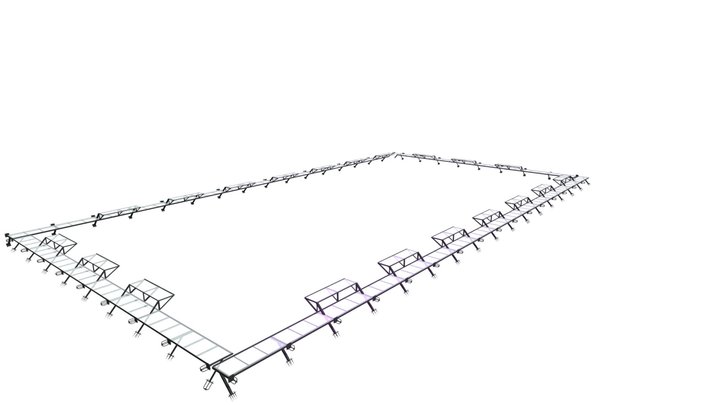 Passarela Metálica 01 3D Model