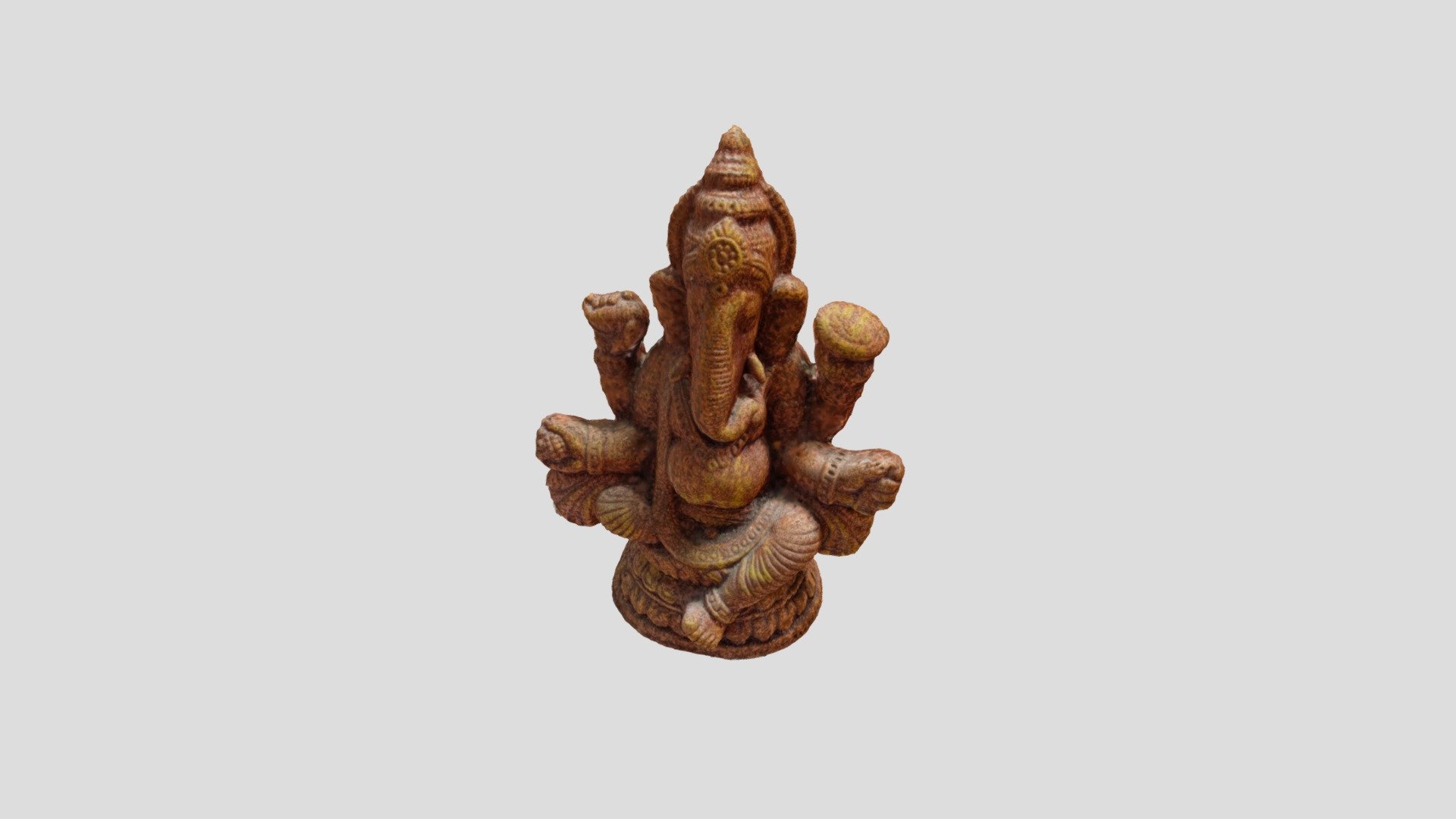 Lord Ganesh — Sketchfab embed 3D viewer