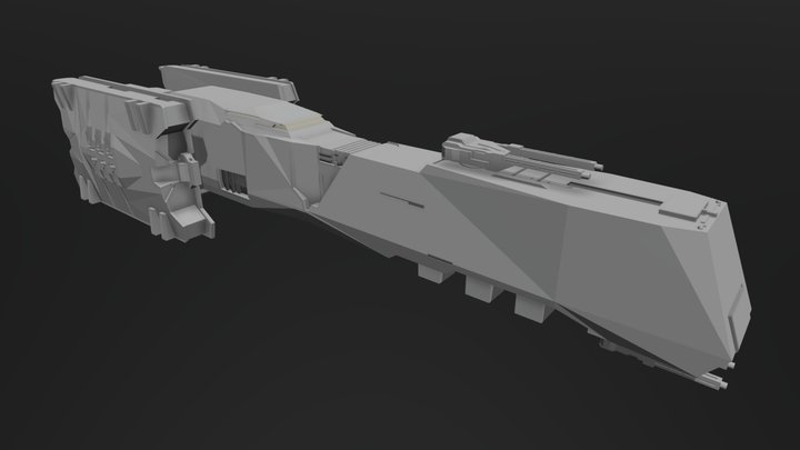 Light-cruiser 3d Models - Sketchfab