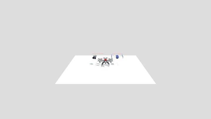Drone Design-Saksham 1.0 3D Model