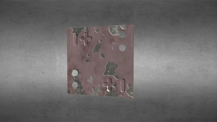 Texture Plane2 3D Model