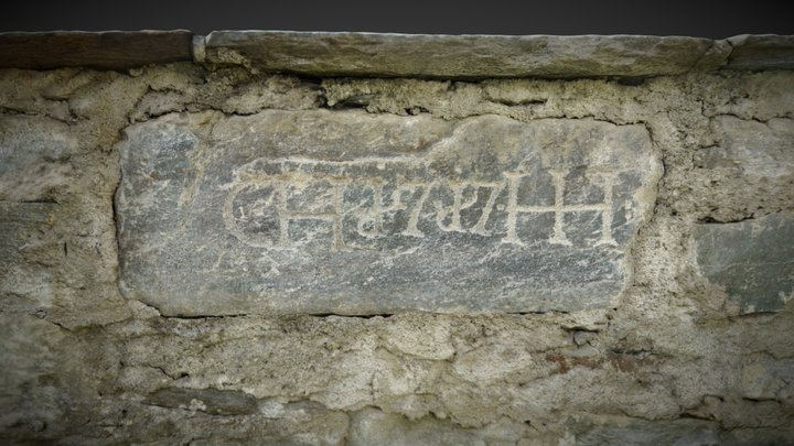 H952.11 - Incisione rupestre - Millesimale