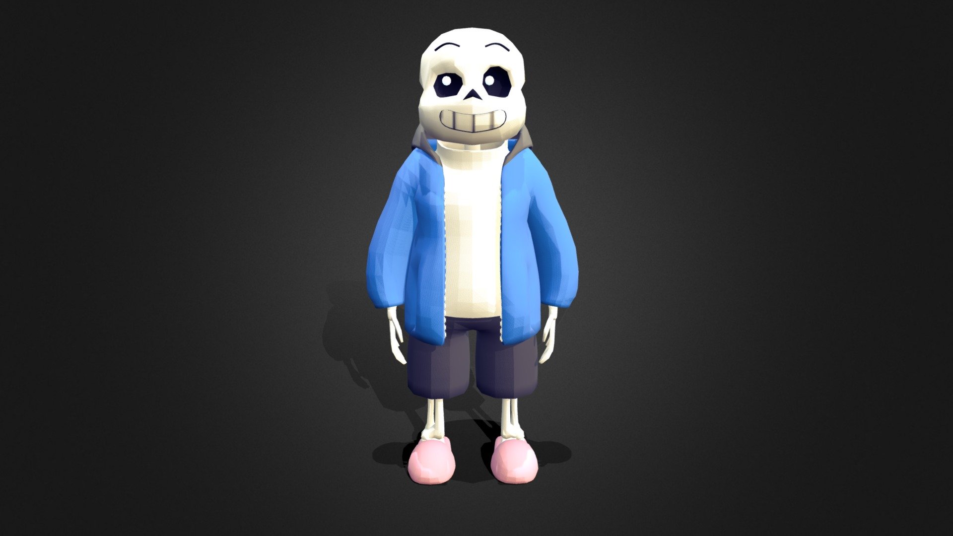 ♥ DOWNLOADABLE SANS MODEL NOW AVAILABLE! ♥