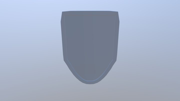 Kite Shield 3D Model