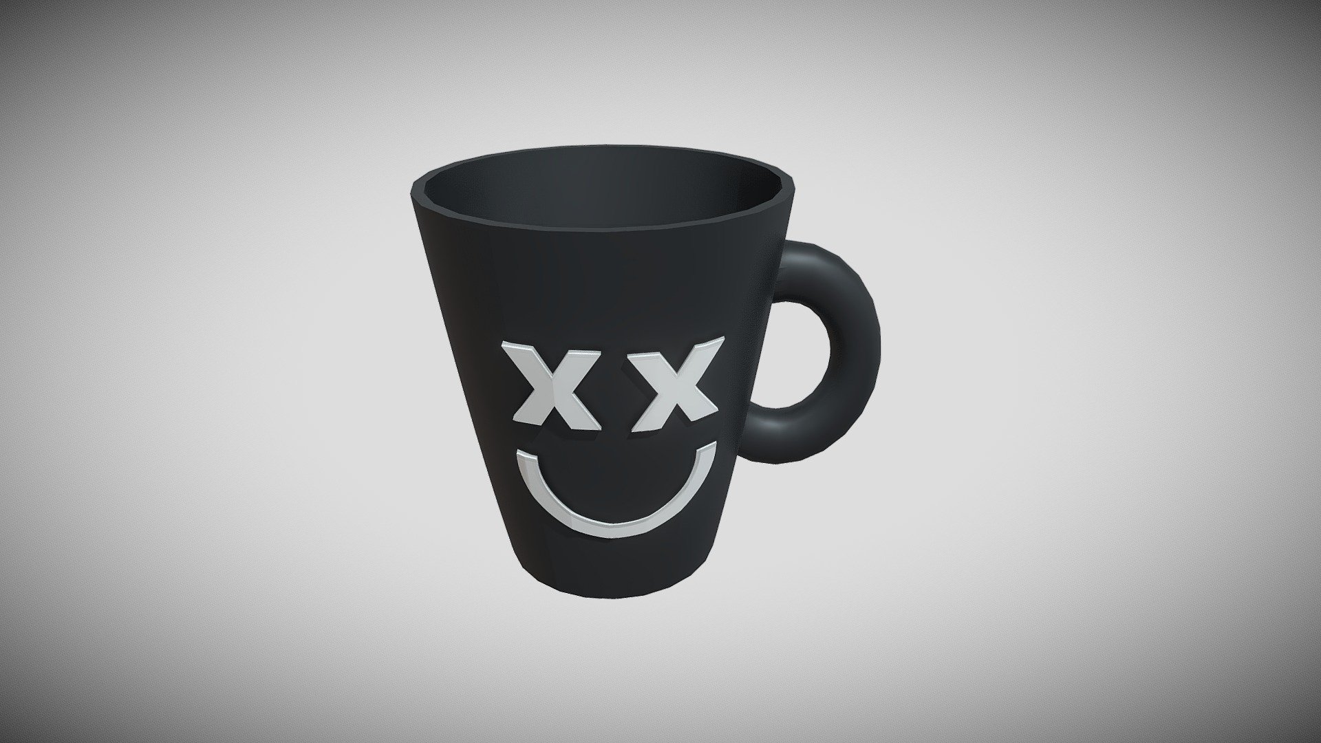 B/N X-Face Coffee Mug  by: Ezequiel Sidi