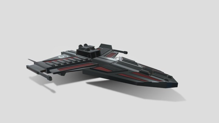 Space ship 3D Model
