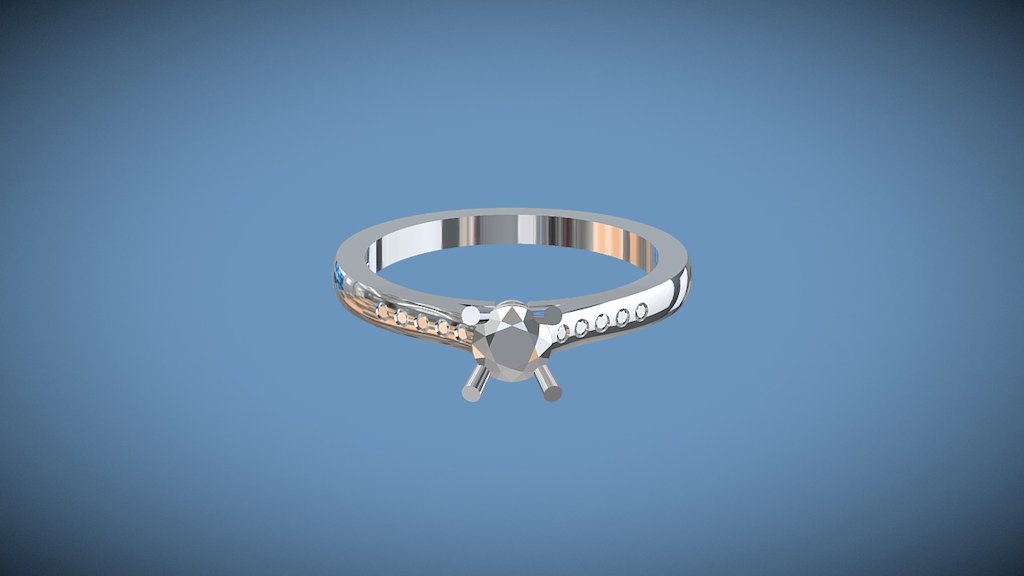 Solitaire Ø4 5mm - 3D model by prototypage (@wegelin) [02b3a60] - Sketchfab