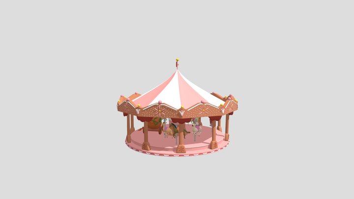 CGT 441- Carousel Model 3D Model
