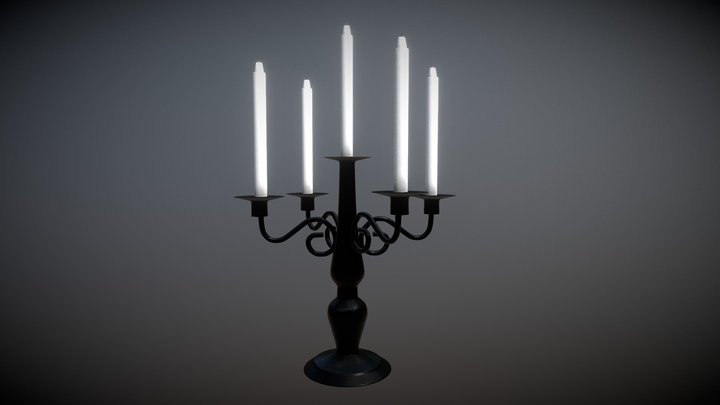 Candlestick 3D Model