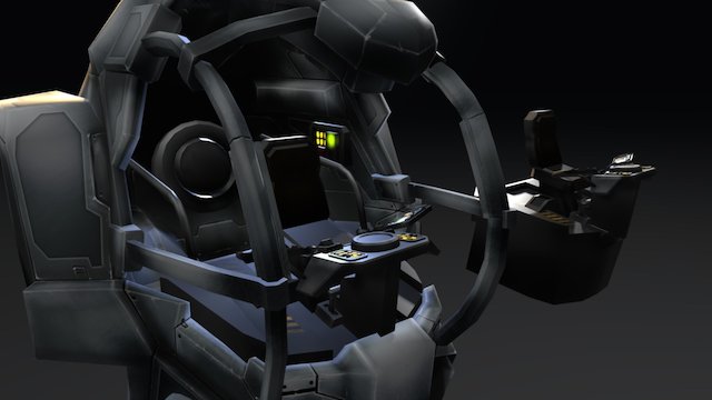 Cockpit Wip 3D Model