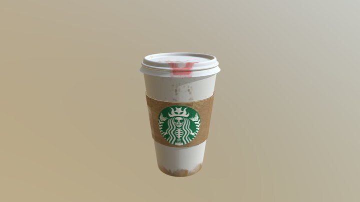 Starbucks Addiction 3D Model