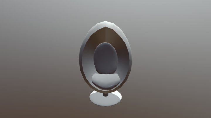 The Most EGG-celent Chair 3D Model