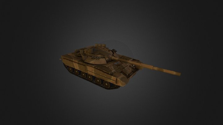 T-80 3D Model